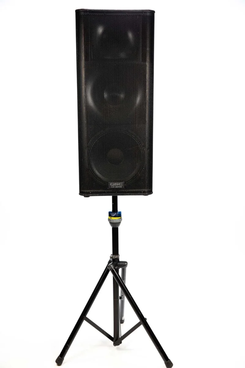 QSC KW153 Speaker on Stand