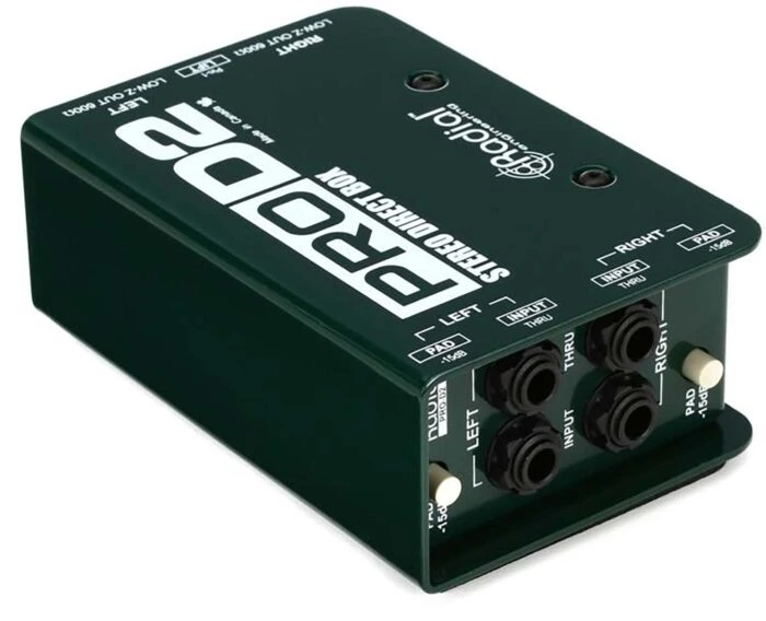Radial ProD2 Stereo Passive Direct Box