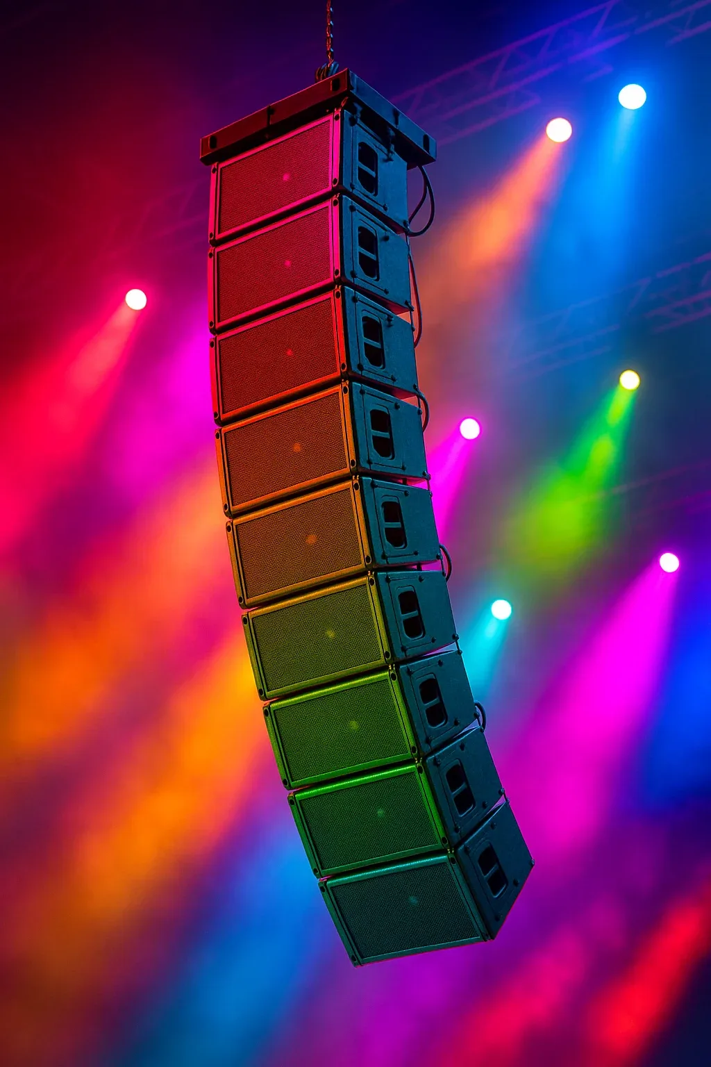 Nashville Audio Visual’s Guide to Line Arrays: The Rockstar Tech Every Event Planner Needs to Know!