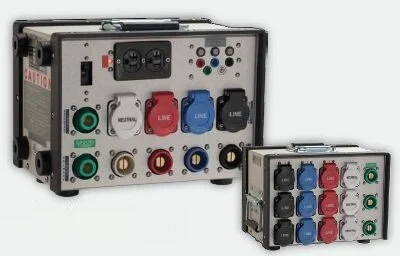 Spider box and power distribution units for event power in Nashville