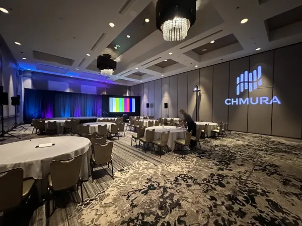 Nashville Audio Visual live event setup