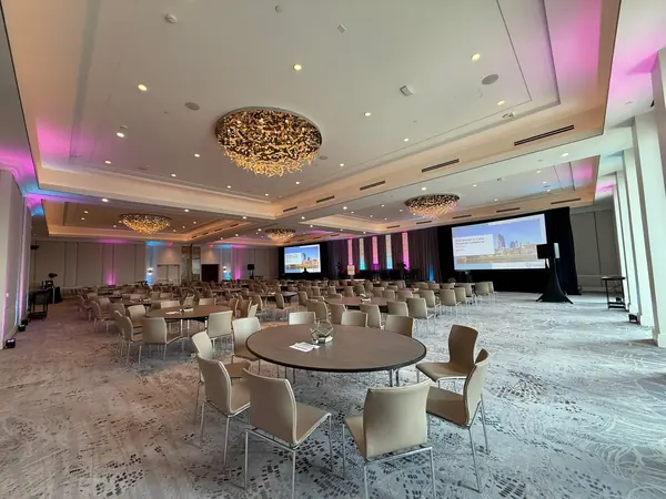 Nashville Audio Visual live event setup