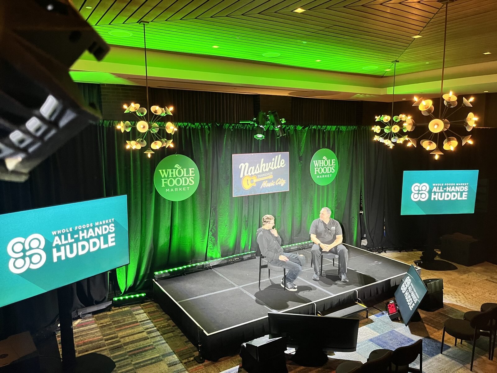 Nashville Audio Visual event production spotlights