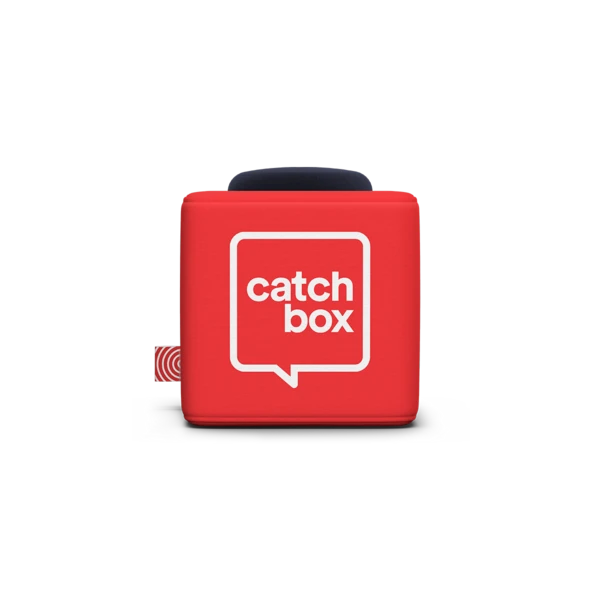 Catchbox throwable microphone — used for Q&A at Nashville events