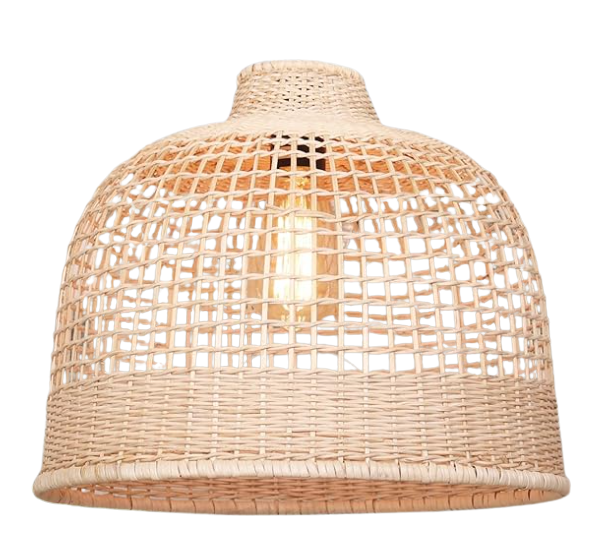 Dome Rattan Chandelier