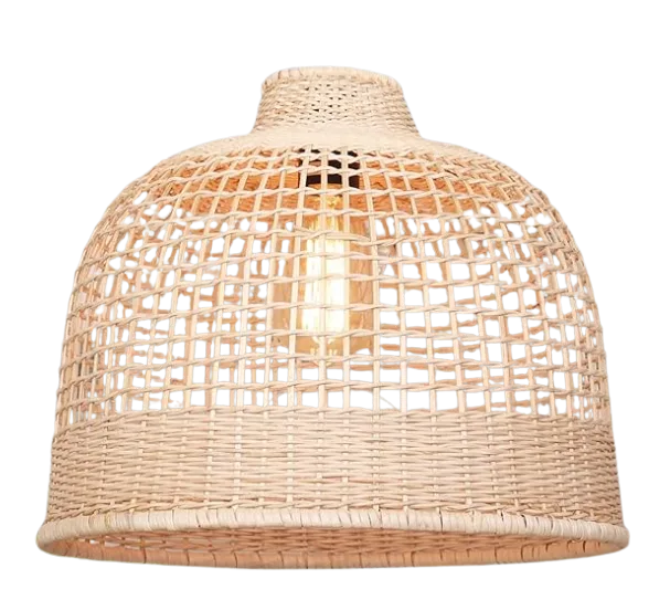 Dome Rattan Chandelier